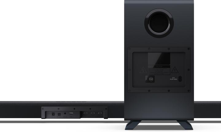 Productafbeelding Sharp Speakers HT-SBW55121(BK) Q 5.1.2 Dolby Atmos/ DTS:X Soundbar with Wireless Subwoofer, Black | (212 W, 5.1.2 Kanaal)