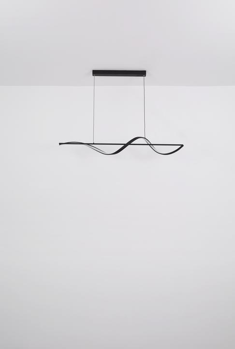 Image du produit Globo Lampe à Suspendre Métal Noir Mat, 1xled (3000 lm)