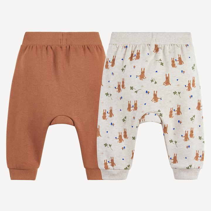 Produktbild La Redoute Collections 2er-Pack Pluderhosen aus Sweatware (62)