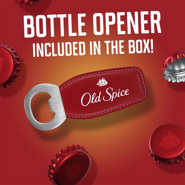 Actual product image Old Spice Set Captain +Bottle Opener (Stick, 50 ml)