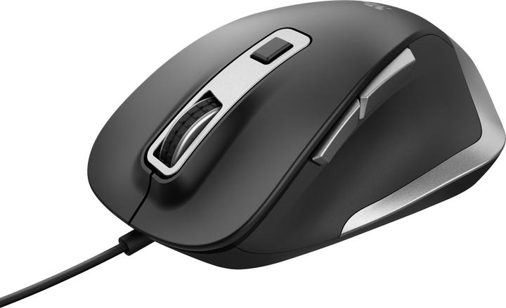 Actual product image Trust Fyda Mouse USB Type-A Optical 5000 DPI right (Cable)