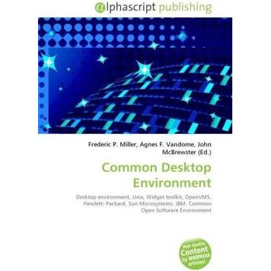 Common Desktop Environment, Fachbücher von Agnes F. Vandome, Frederic P. Miller, John McBrewster