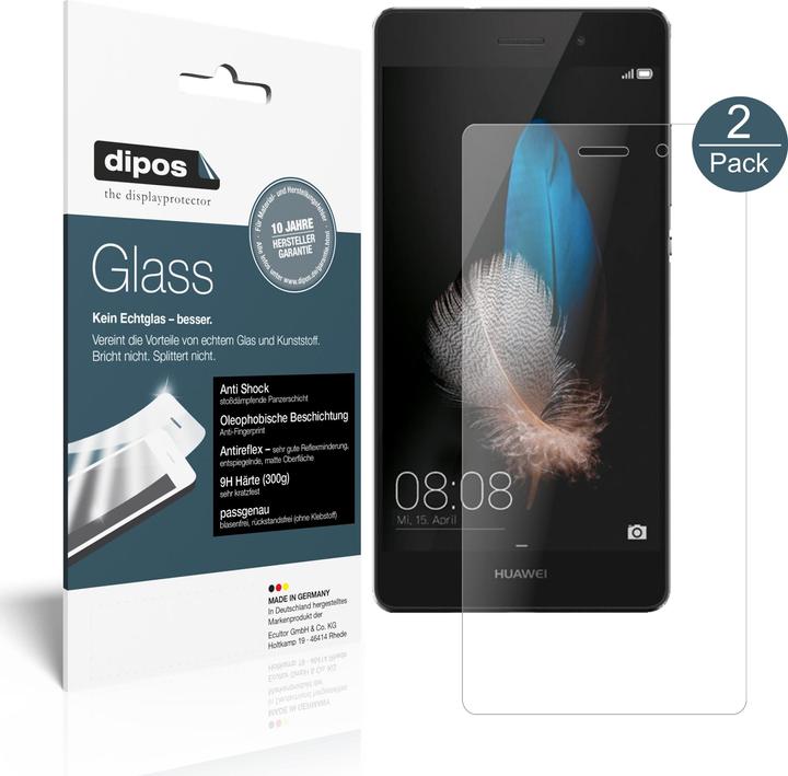 Produktbild Dipos Displayschutz Anti-Shock (1 Stück, Huawei P8 Lite)