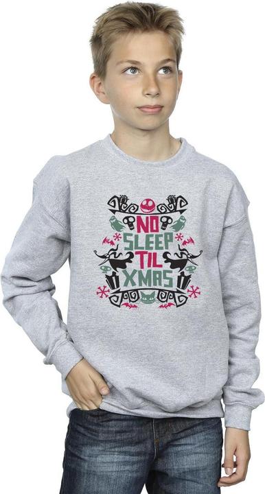 Produktbild Disney The Nightmare Before Christmas No Sleep Til Xmas Sweatshirt Jungen (104)