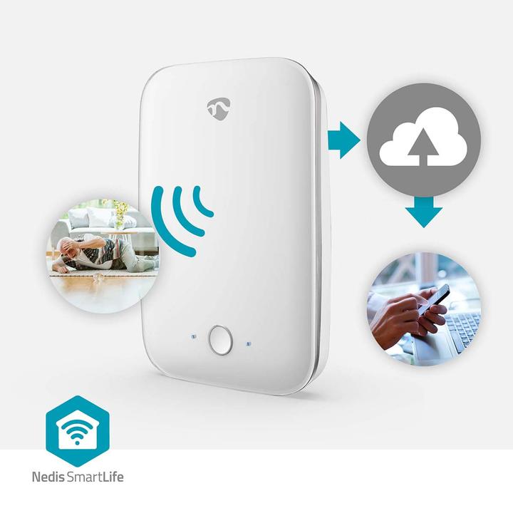 Actual product image Nedis Wi-Fi motion detector | Detection range: 7 m | Effective field of view (horizontal): ±45° | Eff (7 m)