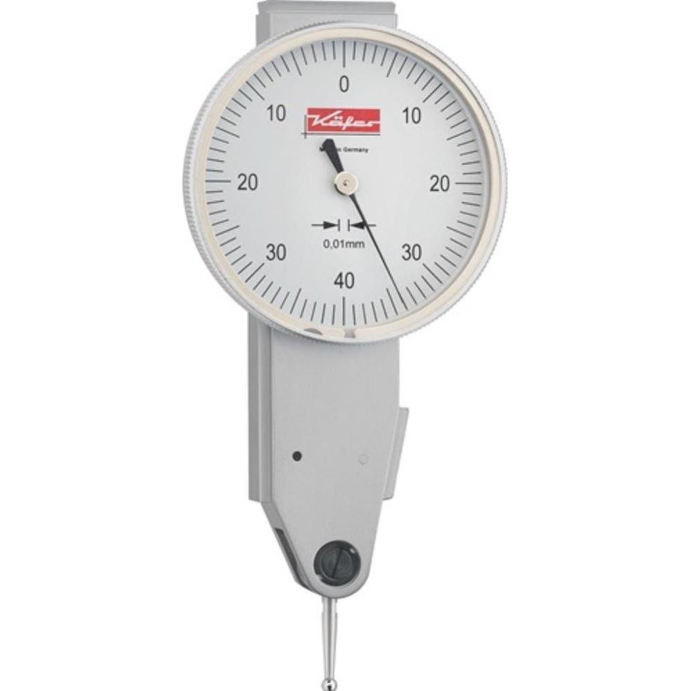 Käfer, Comparatore + micrometro, Calibro a leva K 31 0,8 mm lettura 0,01 mm