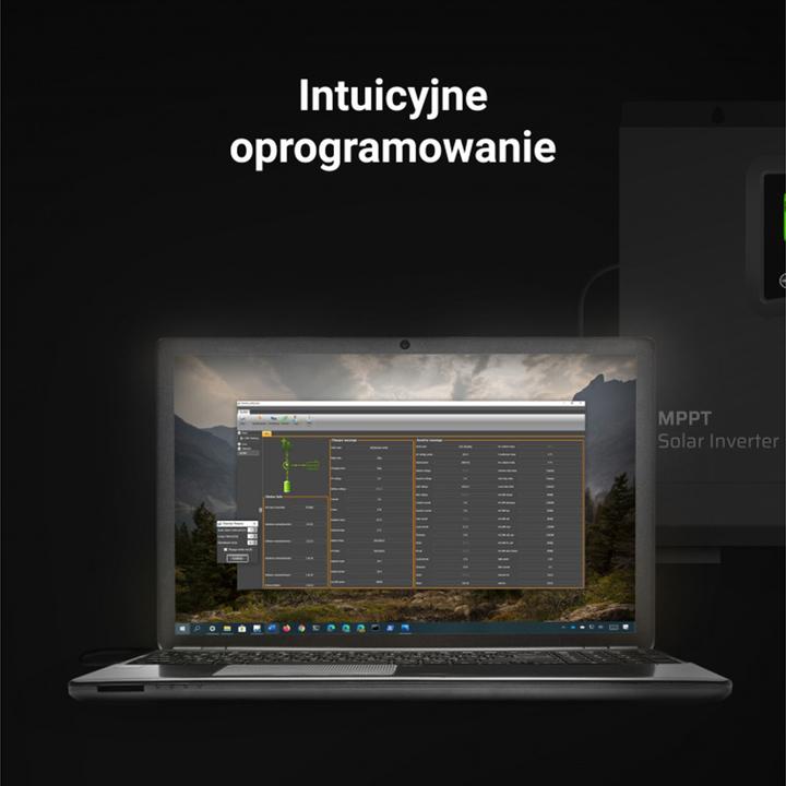 Immagine prodotto GreenCell Inverter solare e caricatore MPPT - 230VAC - 3000VA/3000W onda sinusoidale pura