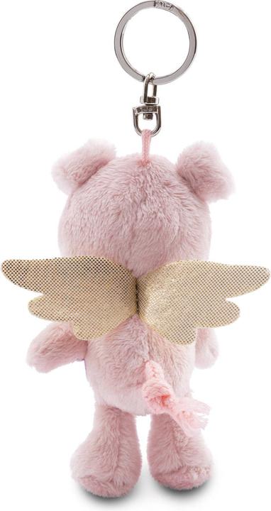 Immagine prodotto Magni NICI portachiavi Il tuo angelo custode maiale con trifoglio rosa 10cm