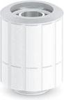 Image du produit Bitspower Artemis Anschluss gerade G1/4 Zoll AG auf 16/10mm, drehbar - Arctic weiss