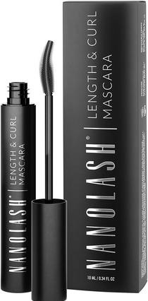 Produktbild NoName Length & Curl Mascara 10ml - Verlängerungs- und Lockenmascara für perfekt lange und gelockte Wimpern (Schwarz)