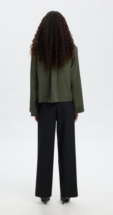 Produktbild Selected Femme Viskosemix Crop-Bluse (40)