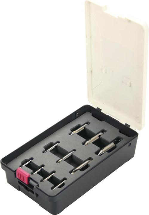 Optimum Centre drill bit set 10 pcs. 0.75-4.5 mm HSS (4.5 mm)
