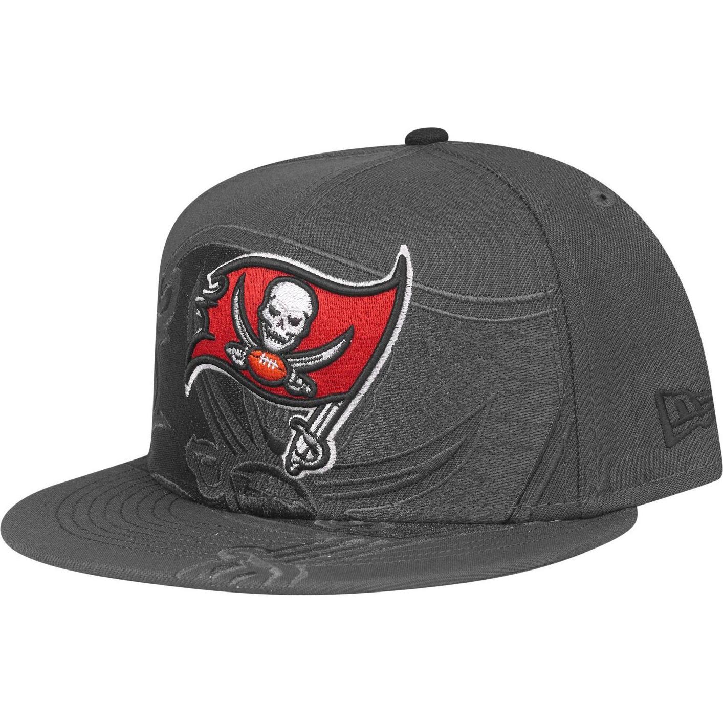 New Era, Herren, Cap, 59Fifty Cap - SPILL Tampa Bay Buccaneers - 7 7/8, Grau, (7 7/8)