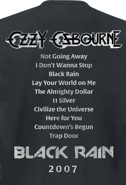 Produktbild Ozzy Osbourne Black Rain Tribute (M)