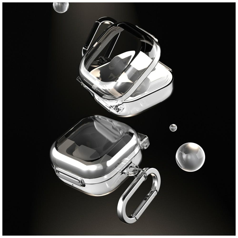 Araree Case Nukin for Samsung Galaxy Buds 4 / Buds 4 Pro transparent (Manicotto per cuffie), Borsa per cuffie + Copertura protettiva, Trasparente