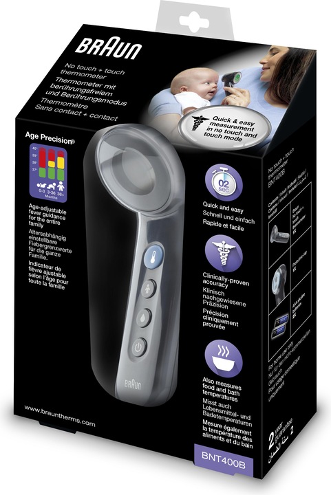 Productafbeelding Braun BNT 400B No Touch (Contactloos, Voorhoofd)