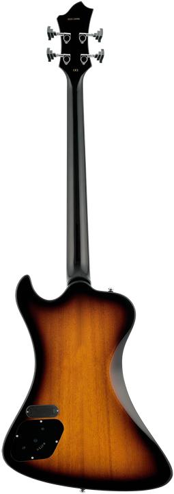 Produktbild Hagstrom E-Bass, Nekromant 4, Tobacco Sunburst (E-Gitarre, Mahagoni)
