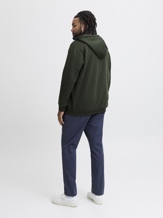 Produktbild Jack & Jones Jjebradley Sweat Zip Hood Noos Pls (4XL)