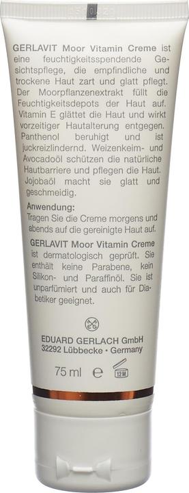 Actual product image Gerlavit Moor Vitamin Cream (new) Cream (75 ml, 24h cream)