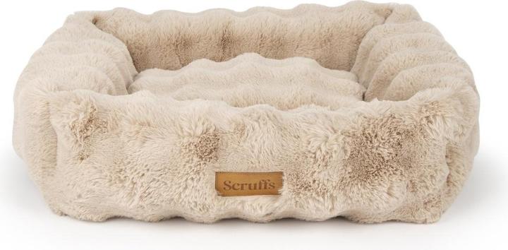 Scruffs - Alpine Box Bed - Hondenmand - Champagne - XX-Large 110 x 75 cm (Cat, Dog)