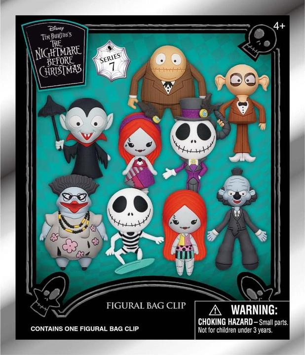 Produktbild Monogram Int. Nightmare before Christmas 3D PVC-Taschenanhänger Series 6 Display (24)
