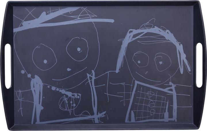 Produktbild Aida Serviertablett, schwarz, eckig
