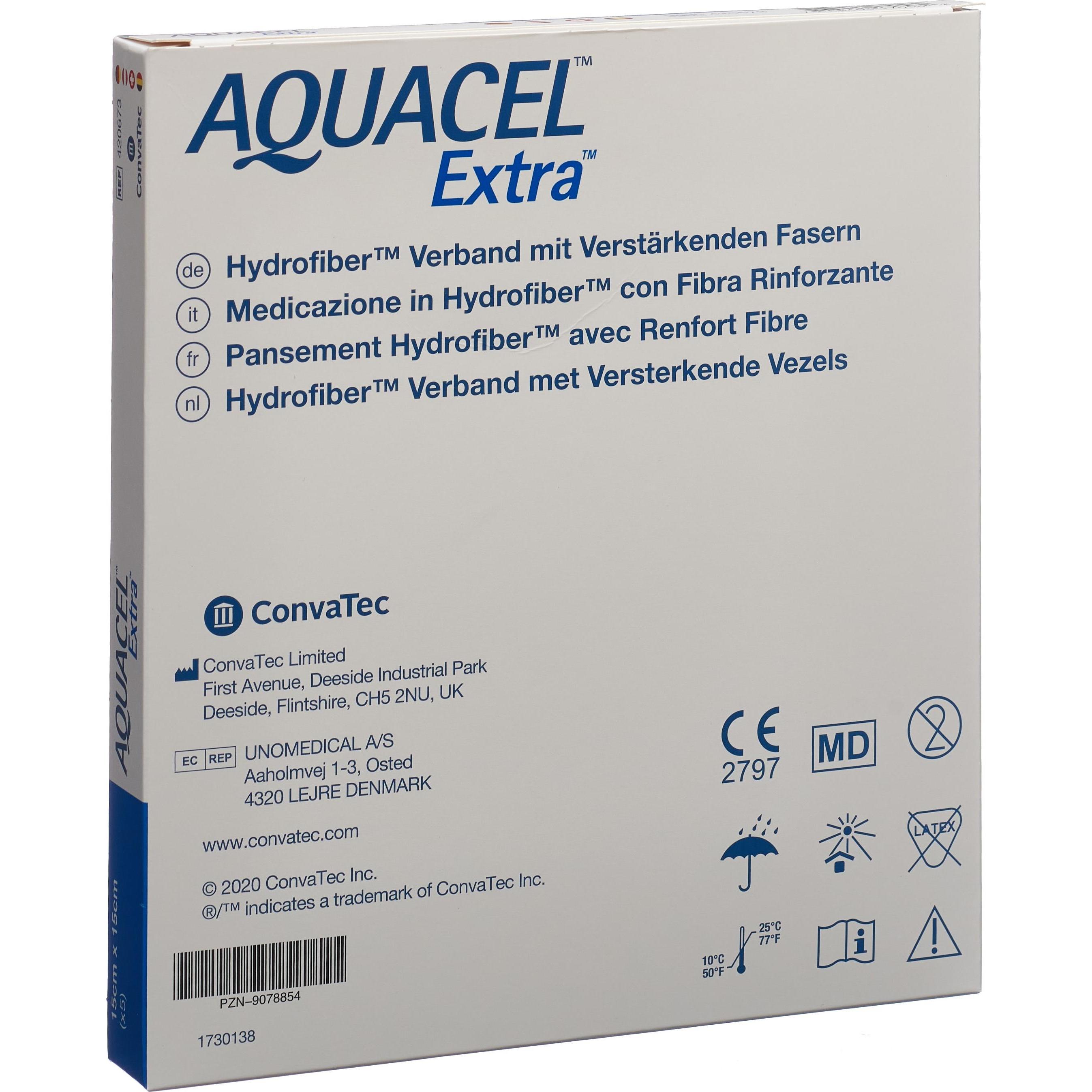 Aquacel Ag, Verbandsmaterial, Hydrofiber Verband