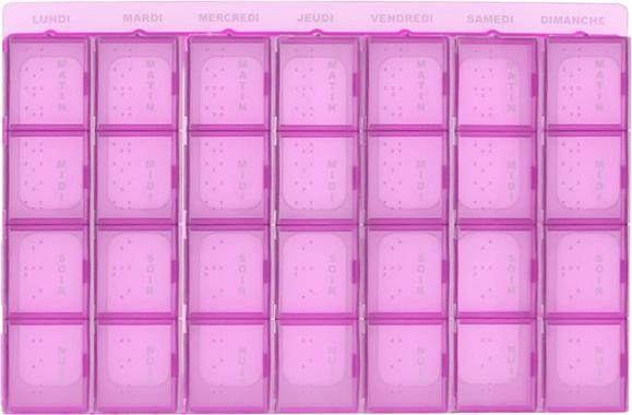 Actual product image Sensly Removable pill box 7 days