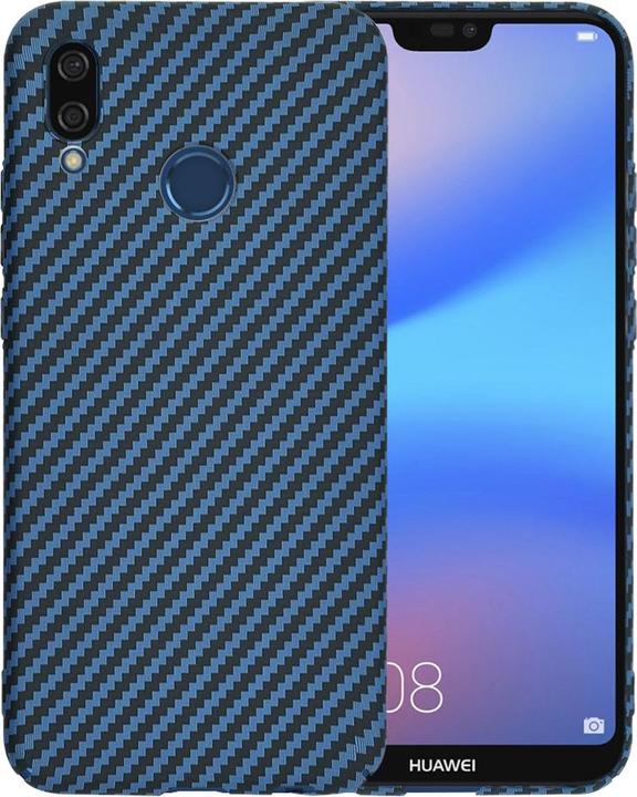 Immagine prodotto Techsuit - Carbonite FiberShell - Huawei P20 Lite - Cyan (Huawei P20 Lite)