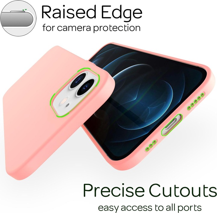 Actual product image Nalia Liquid silicone mobile phone case (Apple iPhone 12)