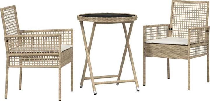 Produktbild vidaXL Gartenset (60 x 60 x 75 cm)