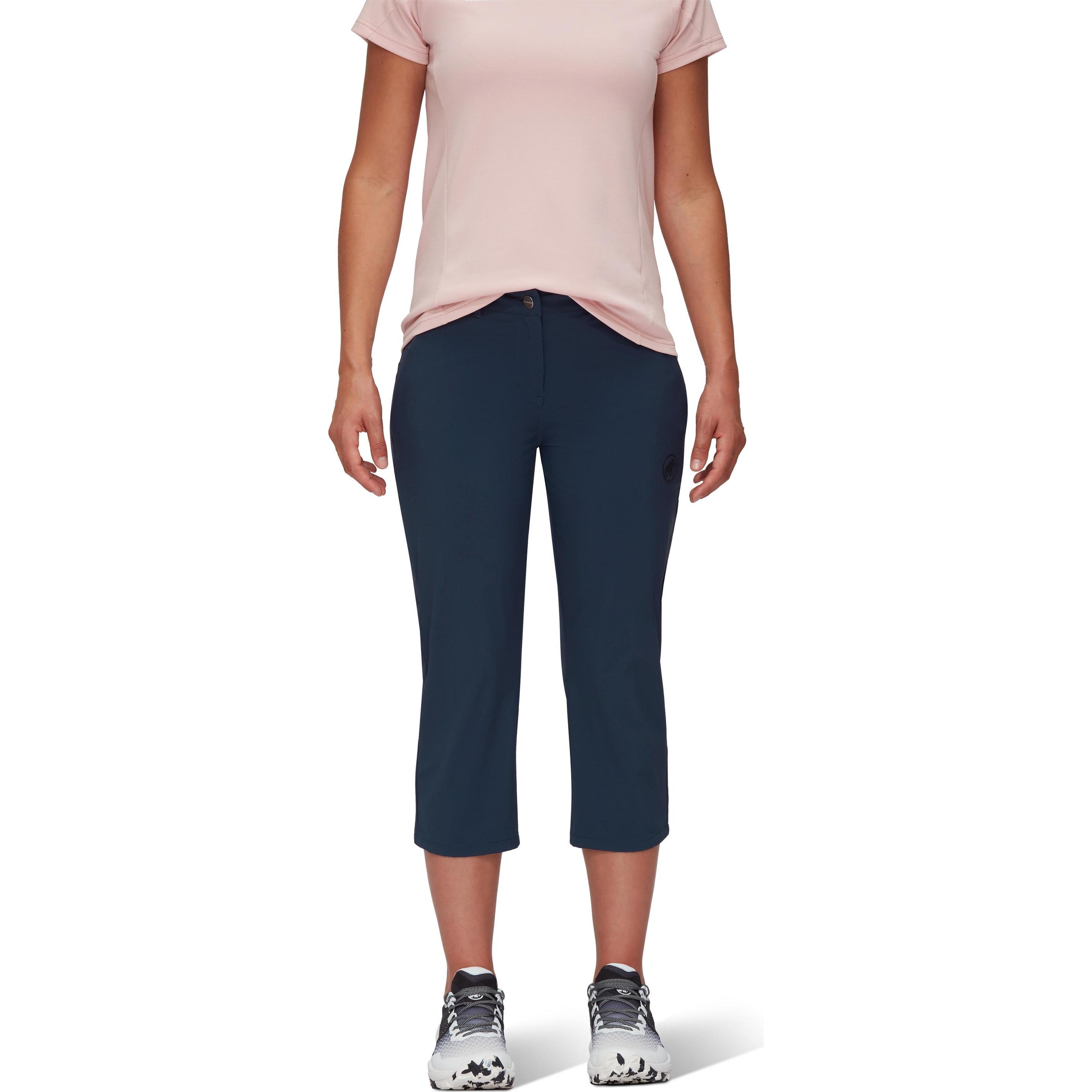 Thumbnail - Mammut, Damen, Outdoorhose, Runbold Capri Pants Women (32), Blau, 32