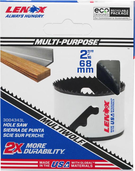 Produktbild Lenox Lochsaege BiMetall 68mm (68 Millimeter)