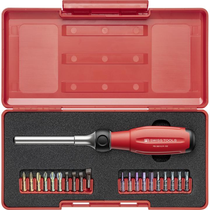 PB Swiss Tools Bit-Satz (Allen screw, Cross Pozidriv PZ, Cross Phillips PH)