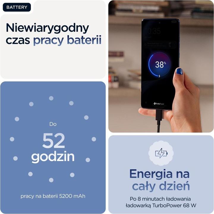 Image du produit Motorola Edge 60 (256 Go, Mer de Gibraltar, 6.67", Double SIM, 5G)