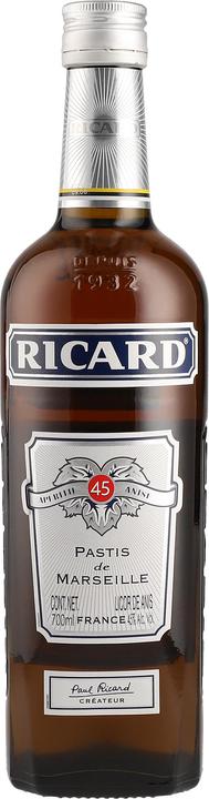 Ricard Pastis de Marseille (45 %, Frankreich, 1 x 70 cl, Bitter)