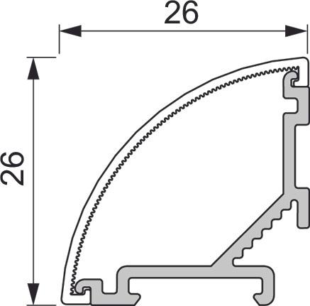 Produktbild L&S LED Anbauprofile Mini Corner