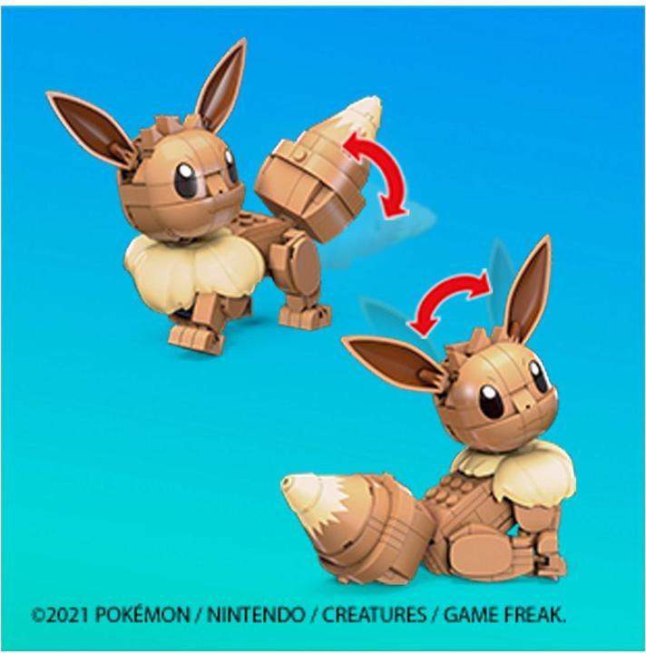Actual product image Mega Construx Pokémon Build & Show Eevee