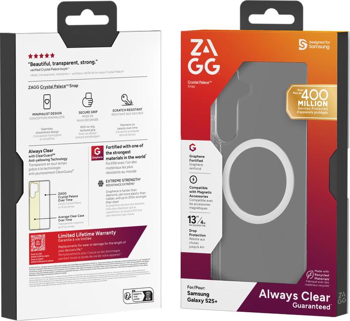 Image du produit Zagg Crystal Palace Snap (Samsung Galaxy S25+)