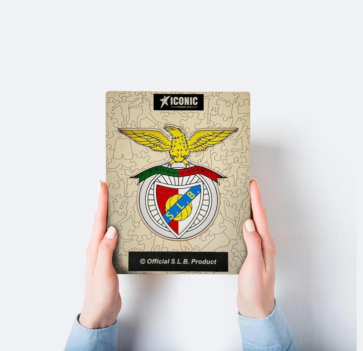 Immagine prodotto Iconic SL Benfica - Logo - Puzzle in Legno Taglia L (500 Pezzi) (500 pezzi)