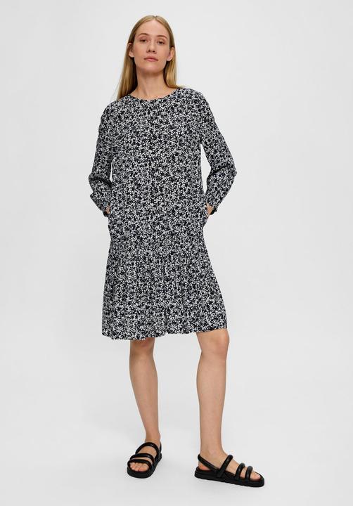 Produktbild s.Oliver Kleid Midikleid aus Viskose (36)