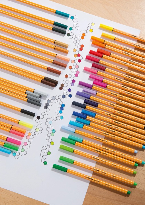 Produktbild STABILO point 88 Fineliner (Mehrfarbig, 1 x)