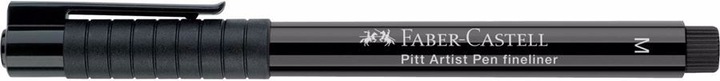 Actual product image Faber-Castell Pitt Artist Pen (Black, 1 x)