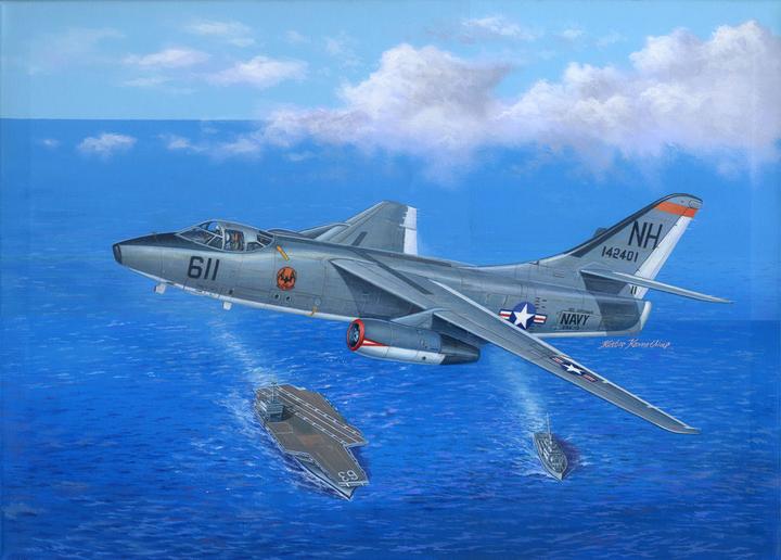 Actual product image Trumpeter EA-3B Skywarrior Strategic Bomber