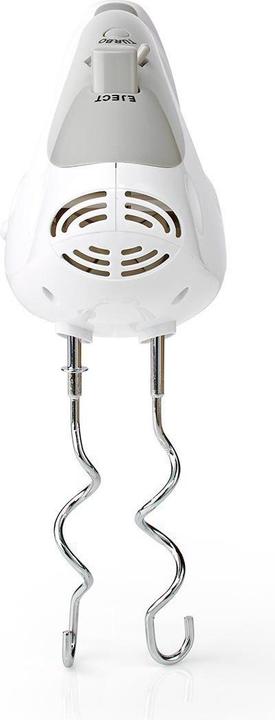Productafbeelding Nedis Handmixer 200 W 5 snelheden Turbo functie 2 kloppers / 2 deeghaken Grijs/Wit (200 W)