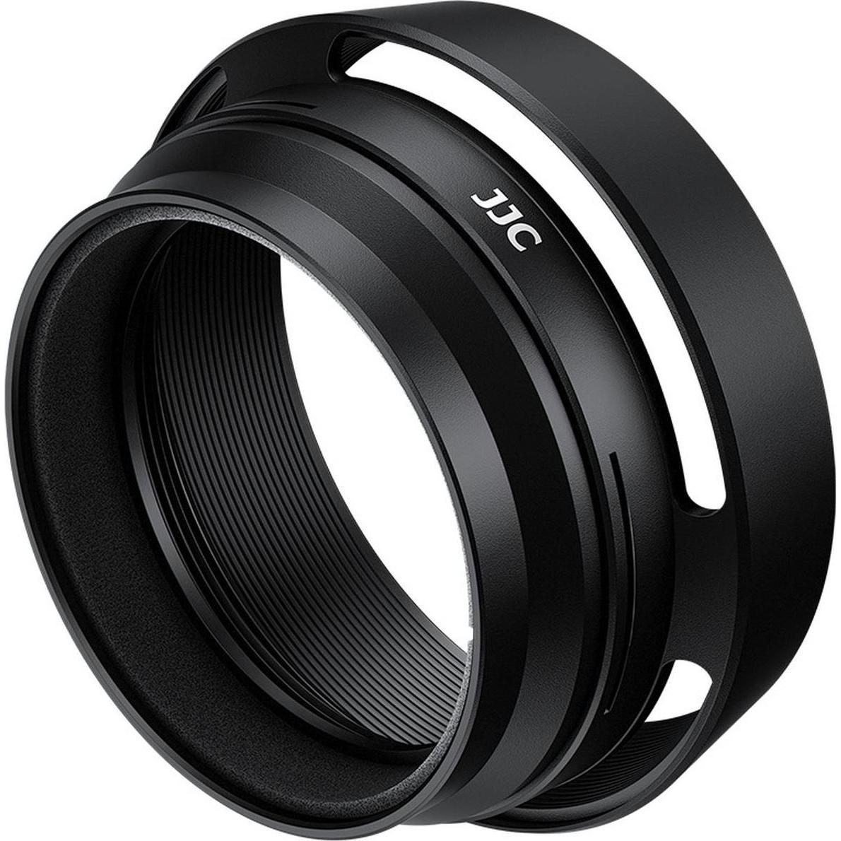 JJC LH JXHALF Black Lens Hood for Fuji X Half Camera, Paraluce, Nero