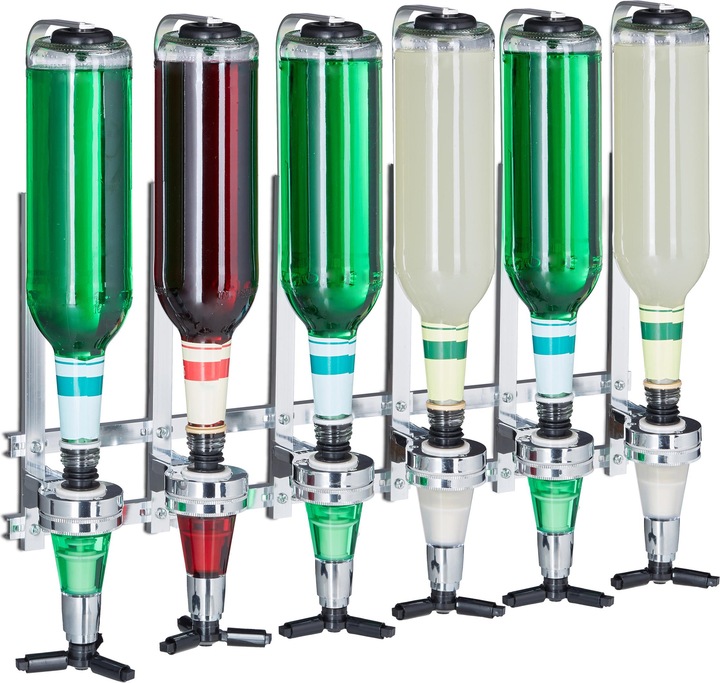 Immagine prodotto Relaxdays Spillatore da parete per alcolici (Beccuccio dosatore + versatore)
