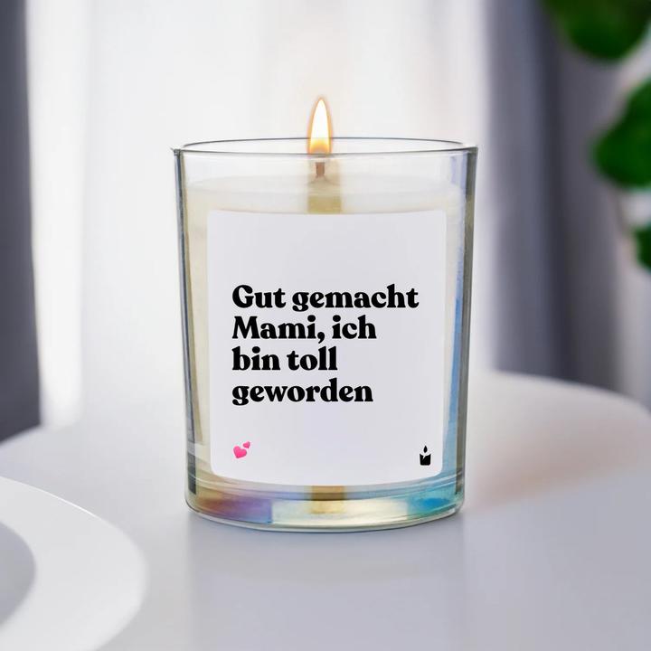 Produktbild Chatty Candles Duftkerze Flowery Gut gemacht Mami, ich bin toll geworden