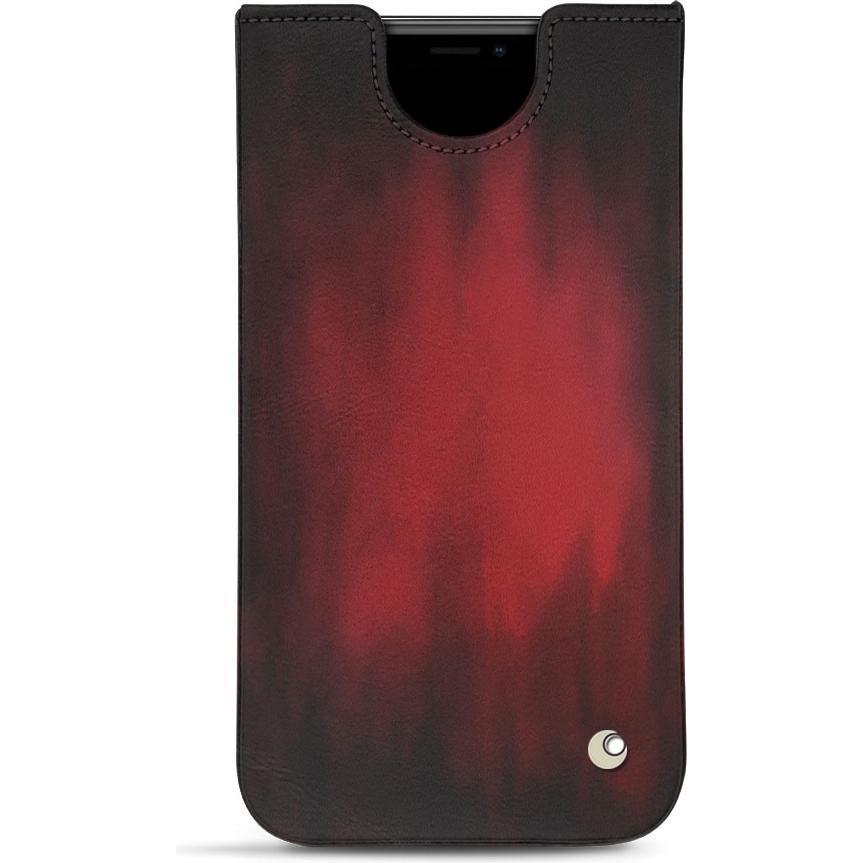 Thumbnail - Noreve Lederschutzhülle (Apple iPhone 11 Pro Max), Smartphone Hülle, Rot