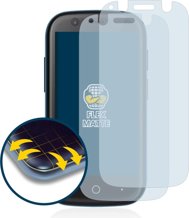 Immagine prodotto BROTECT Full-Cover Pellicola Opaca (2 Pezzo/i, Gelatina Unihertz 2)